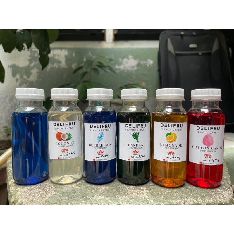 

DELIFRU Syrup Premium Repacking 100ml - Flavour Series
