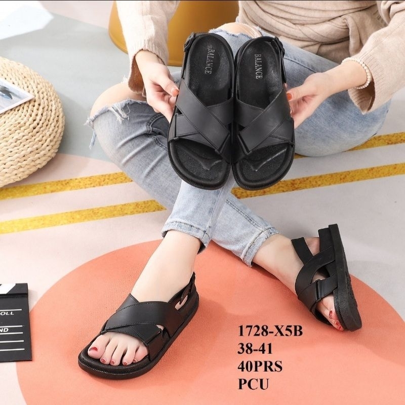 BALANCE 1728-X5B SILANG / SANDAL WANITA TERBARU