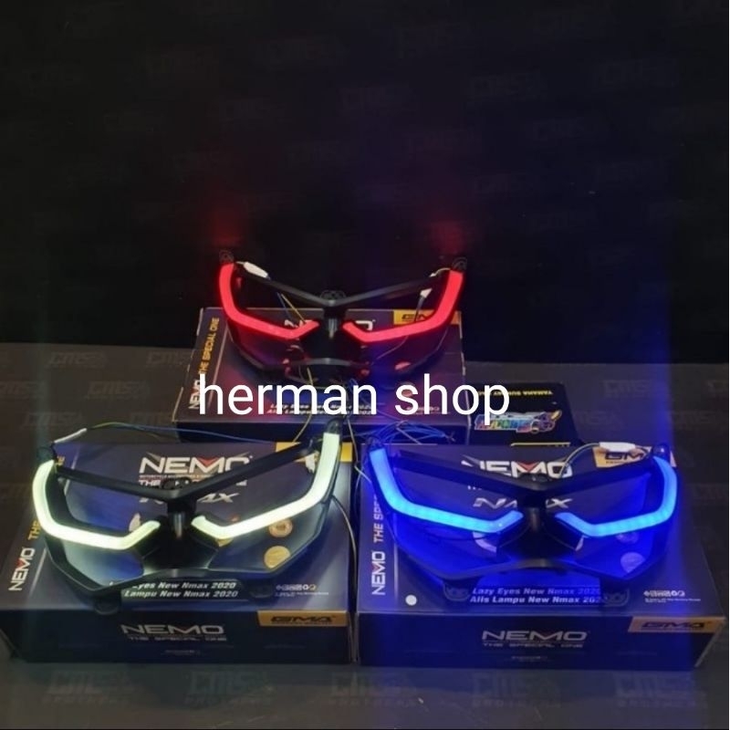 lampu alis nmax new / alis lampu nmax new nemo