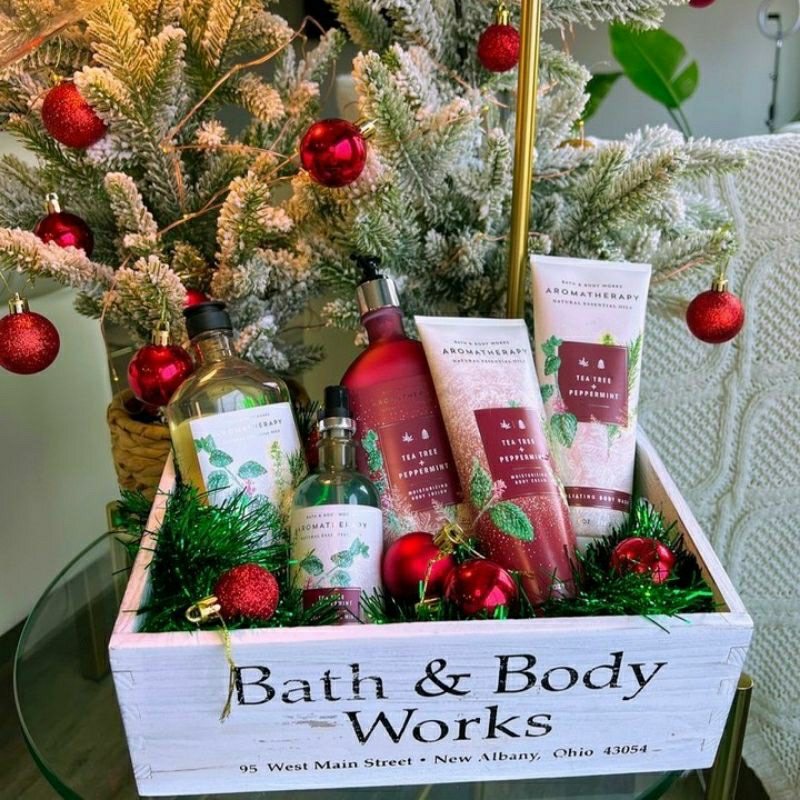 BATH &amp; BODY WORKS BBW AROMATHERAPY TEA TREE PEPPERMINT SERIES BODY MIST BODY CREAM BODY LOTION BODY WASH SHOWER GEL WALLFLOWER SCENTPORTABLE POCKETBAC SCRUB DEEP CLEANSING SOAP PILLOWMIST ROOMSPRAY LUXURY BATH GENTLE FOAMING GENTLE GEL