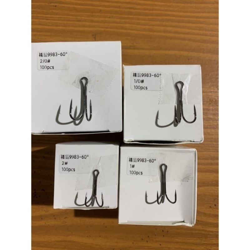 DOUBLE HOOK PH 60° (isi 100 pcs)