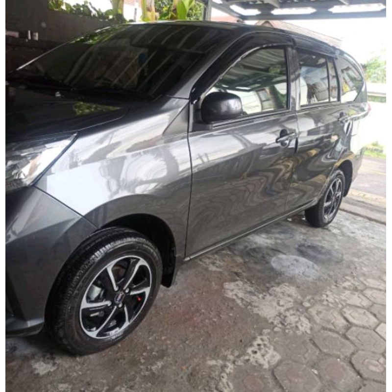 4 Velg R14 PCD 100 Mulus no geol no retak Tubless Tanpa ban hanya 4 velg aja agya ayla jazz yaris calya sigra limo etios karimun atoz visto classy