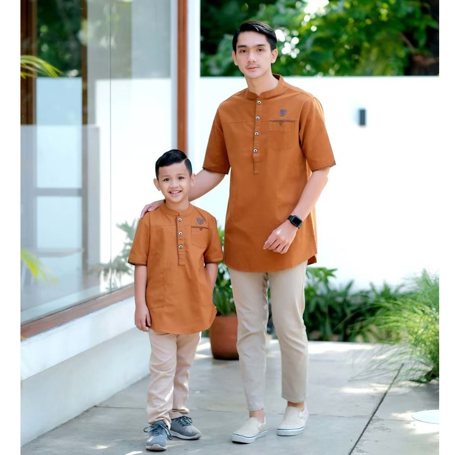 Koko Kurta Pakistan Couple Ayah Dan Anak Premium Terlaris - lilac colour