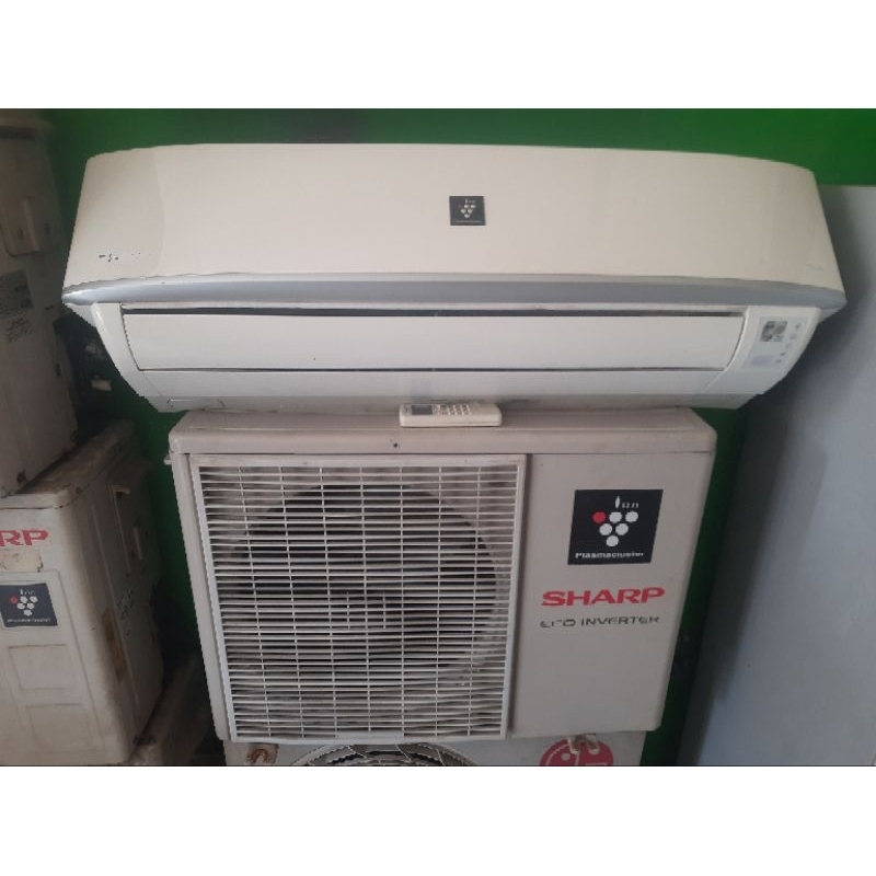 AC Second Sharp Inverter 1,5pk. + Pasang