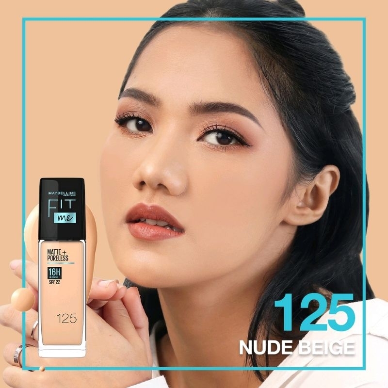maybelline fit me foundationshade 125