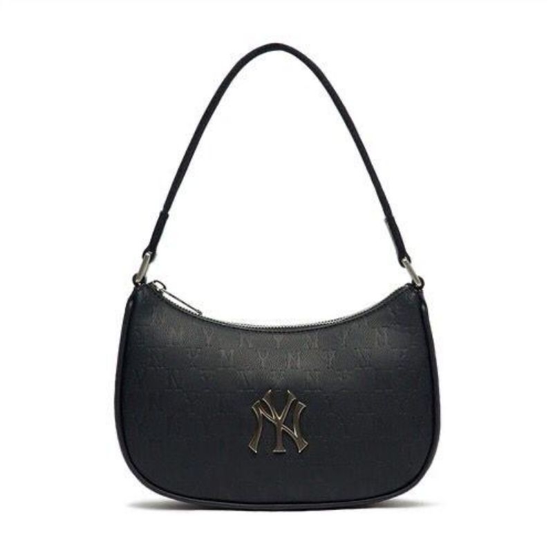 MLB NY Yankees Monogram Embo Hobo Bag 100% ORIGINAL BUKAN KW TAS BRANDED HANDBAG WANITA