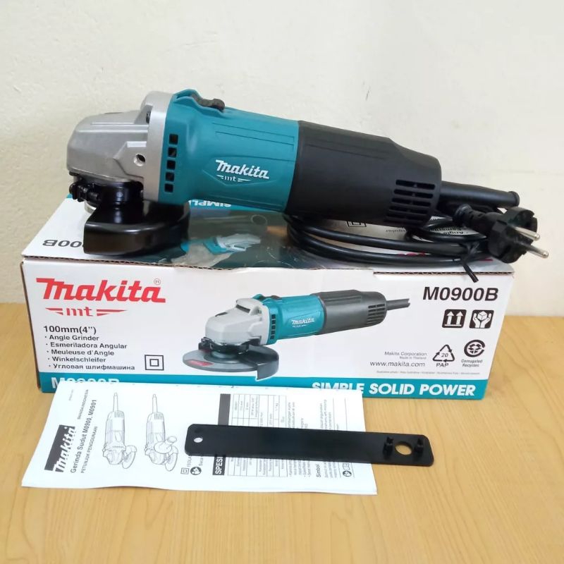 MAKITA NEW M0900B MESIN GERINDA TANGAN 4" GERINDA LISTRIK MAKITA M0900B ORIGINAL MAKITA