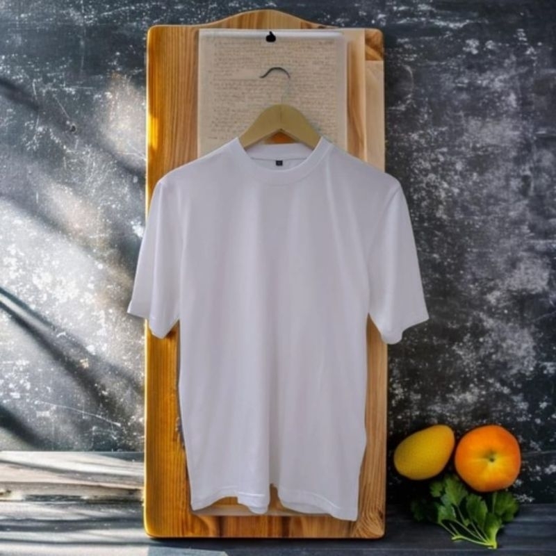 Kaos Polos Putih Distro Murah