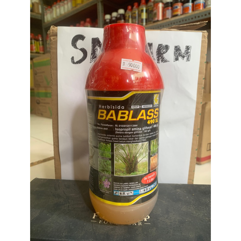 herbisida bablass 490sl 1liter obat rumput