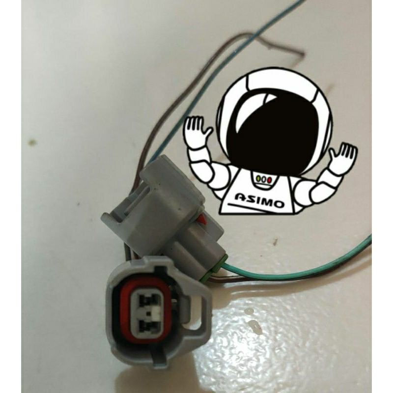 kabel soket lampu foglamp pin 2 original honda 2019 _ 2023 all new Jazz Brio HRV CRV BRV mobilio pre