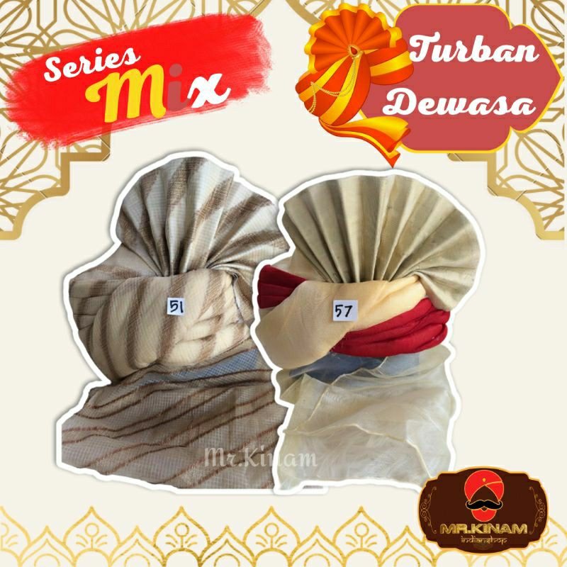 TURBAN [MT-0102] | TOPI INDIA | PENGANTIN PRIA INDIA