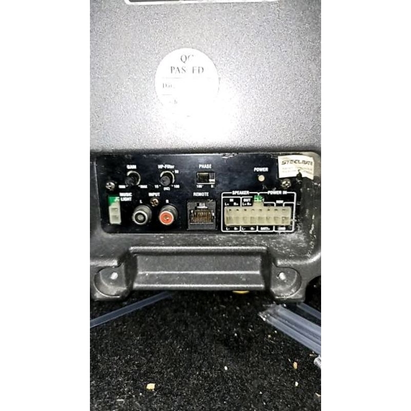 kabel soket subwoofer kolong aktif 16 pin buat merk steelmate SW826