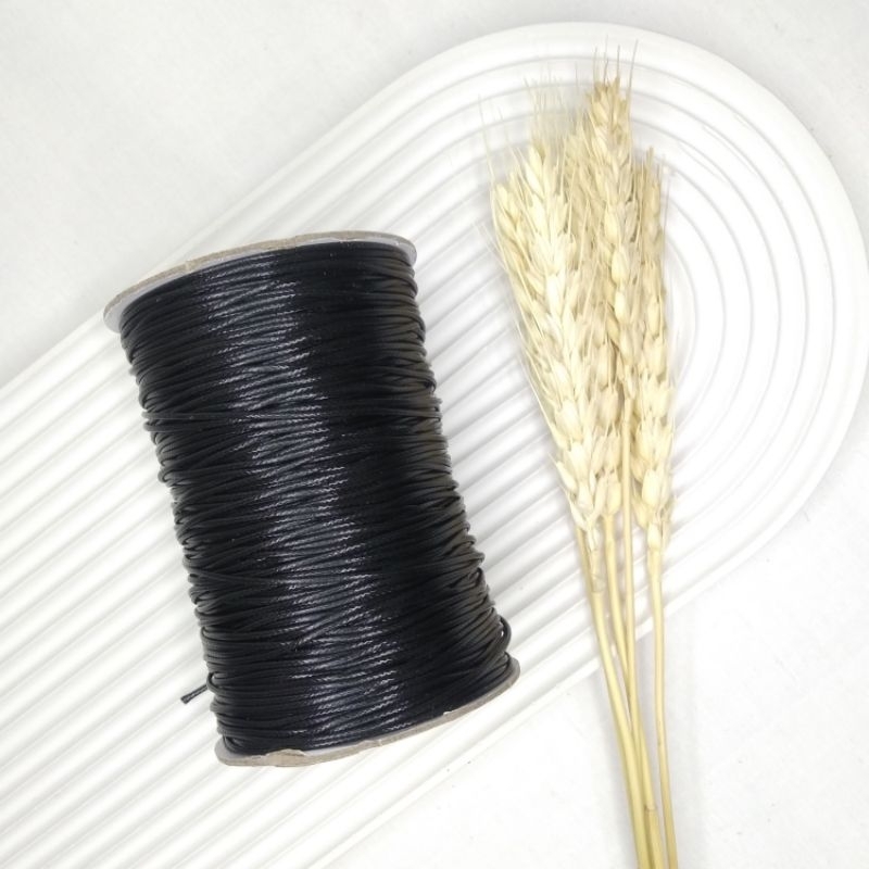tali korea 1 mm hitam / 5 yard
