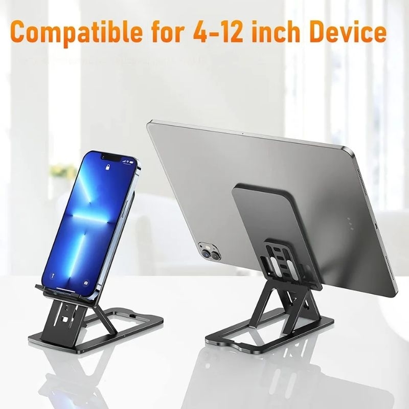 DUDUKAN HANDPHONE LIPAT / STAND HP TABLET IPAD / HOLDER UNIVERSAL / DUDUKAN