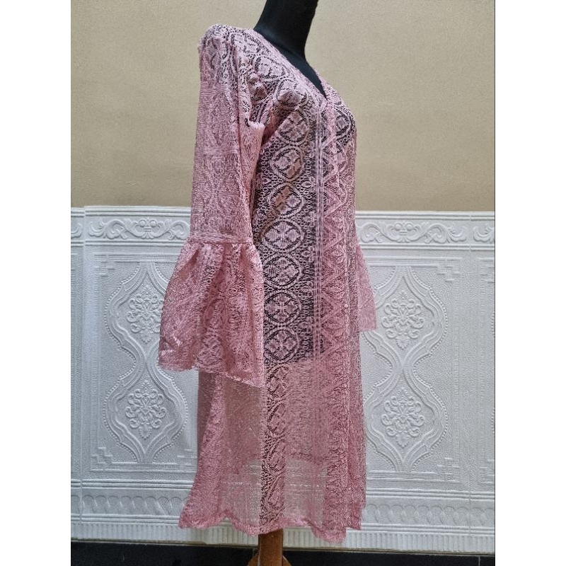 KARDIGAN BURKAT TERBARU//LACE OUTER BROKAT