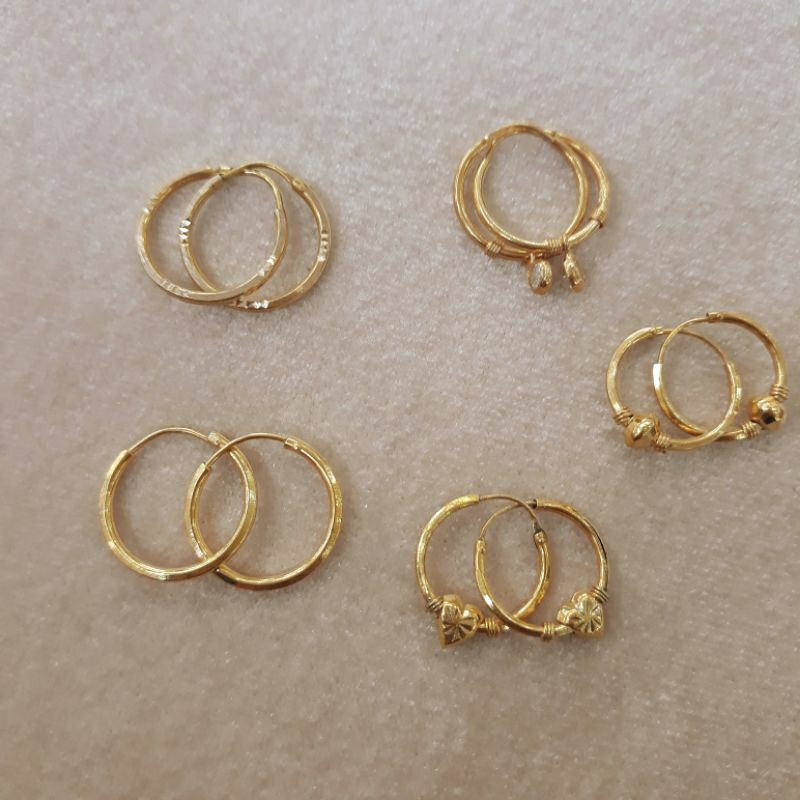 Anting Anak Emas asli 0,5gr kadar 6k