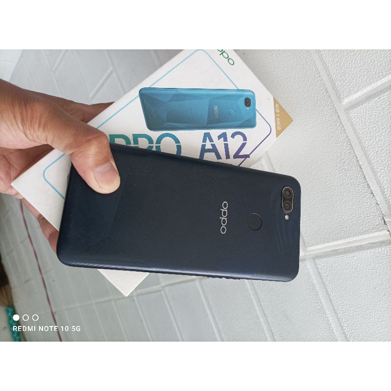 oppo a12 4/64gb second fullset