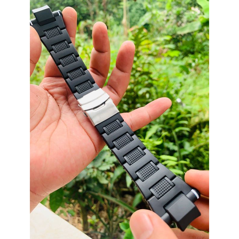 Strap tali jam tangan Gshock Gst 8600 hitam mika