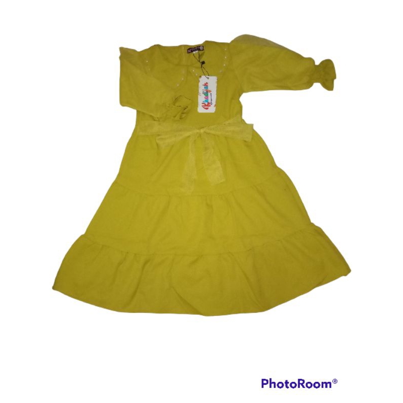GAMIS ANAK REJECT WARNA LEMON