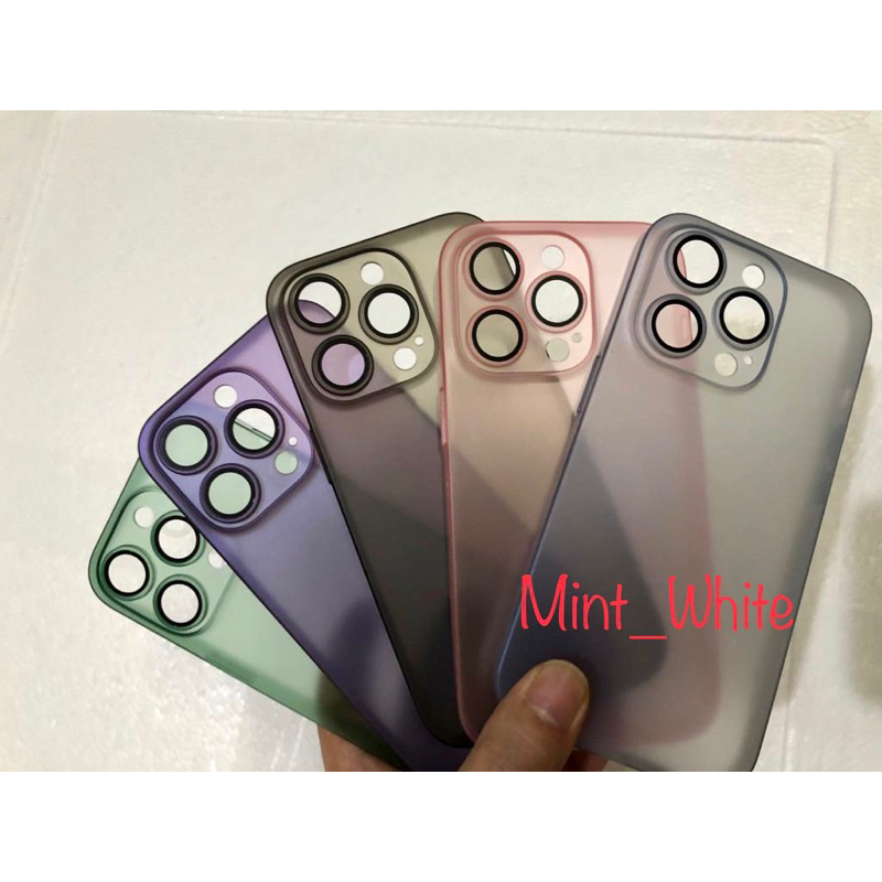 Casing Ultra Skin Ultra slim case Iphone 11 12 13 14 Pro max 14 Plus IP14 Silikon Tipis Ultrathin IP13 ProMax CaseIphone