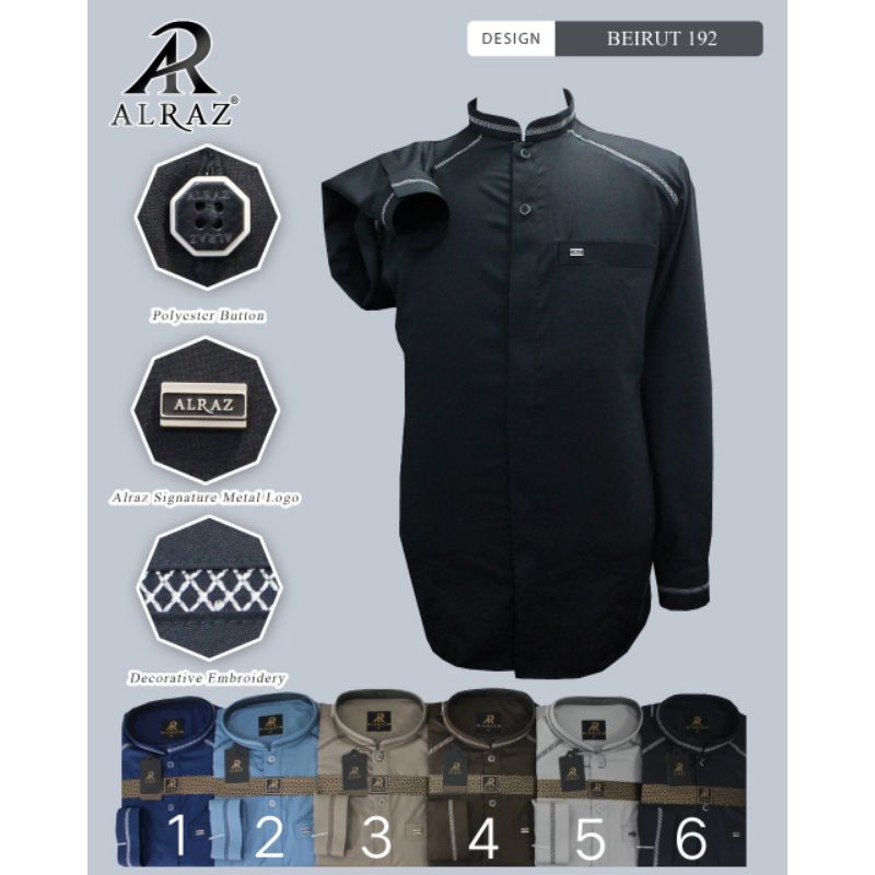 Koko ALRAZ Beirut Lengan Panjang