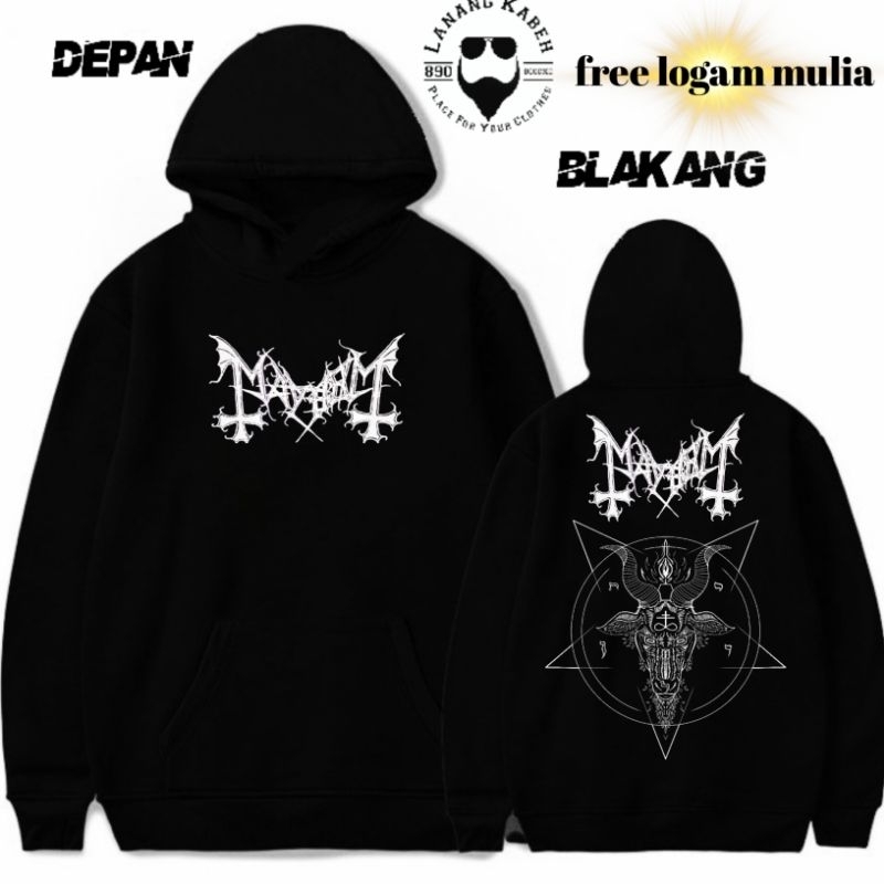 HOODIE MAYHEM / JUMPER / JAKET / TERIMA CUSTOM HOODIE DISAIN SUKA SUKA