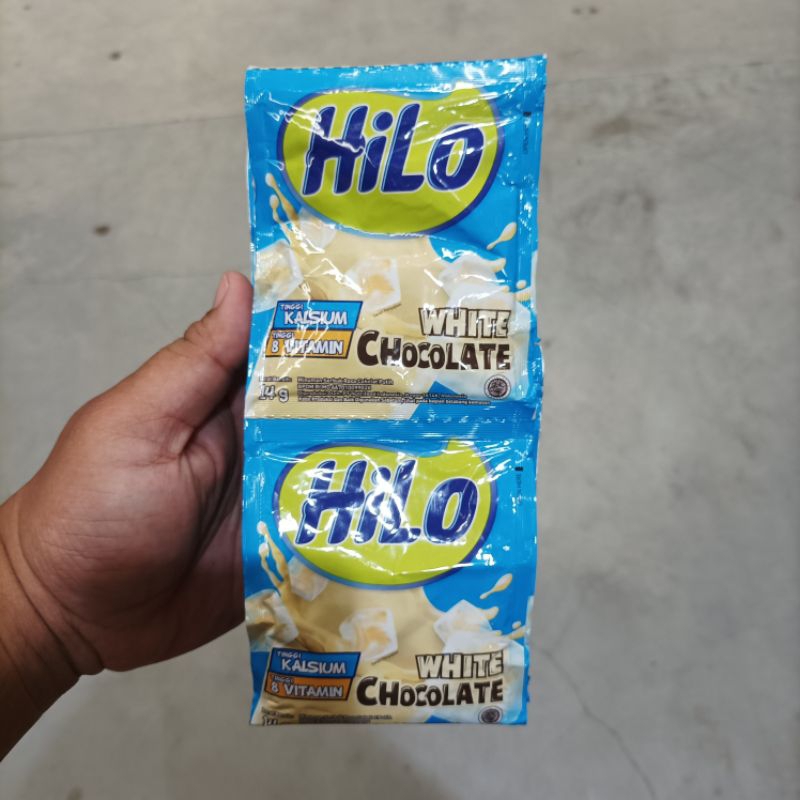 

HILO White Chocolate Minuman Serbuk Susu HiLo 10 pcs