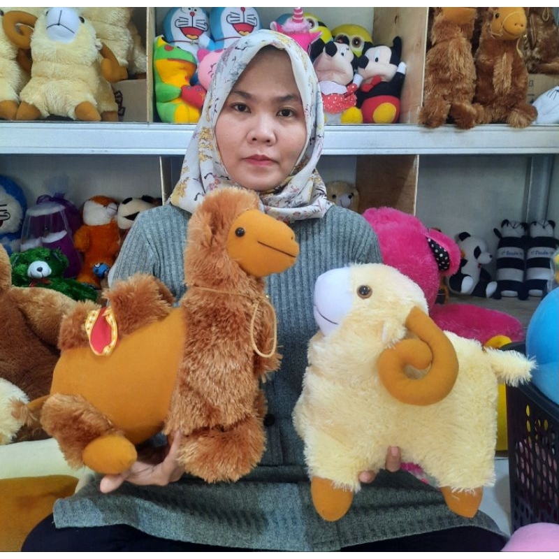 Boneka Unta dan Domba paket Kurban