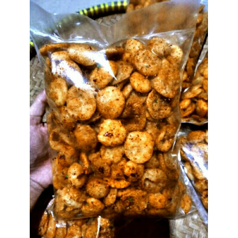 

Cipak Kering Renyah pedas daun jeruk (500gram)