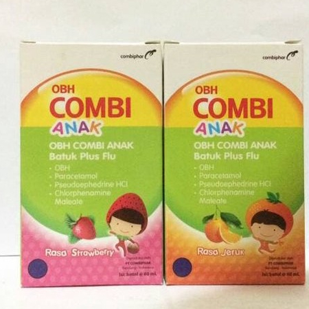OBAT BATUK HERBAL OBH COMBI ANAK BATUK PLUS FLU 60 ML