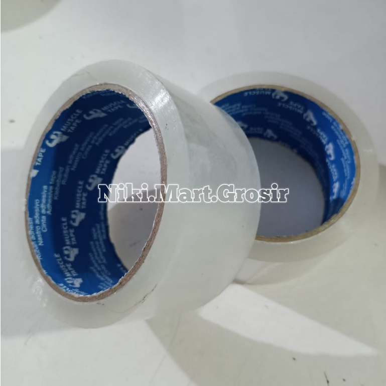 

( MC ) Lakban Bening 90 Yard / Isolasi Bening 90 Yard