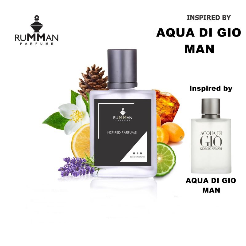 Parfum Pria Wangi Tahan Lama 24 Jam Aqua Di Gio Man / Parpum Farfum Farpum Parfume Cowok Laki-Laki Biang biang Bibit Minyak Wangi