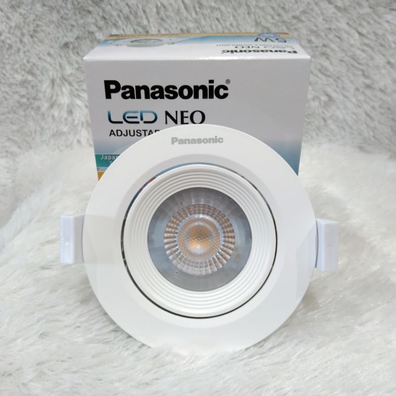 panasonic lampu downlight plafon 5 watt