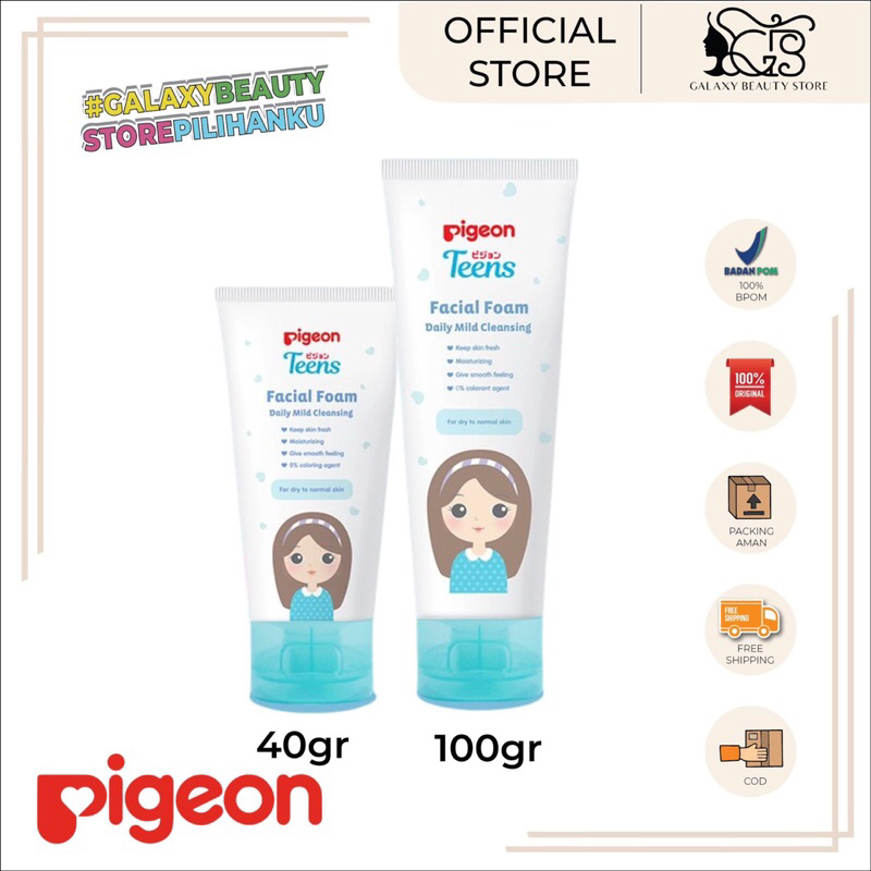 PIGEON TEENS FACIAL FOAM DAILY MILD CLEANSING / FACIAL WASH PIGEON