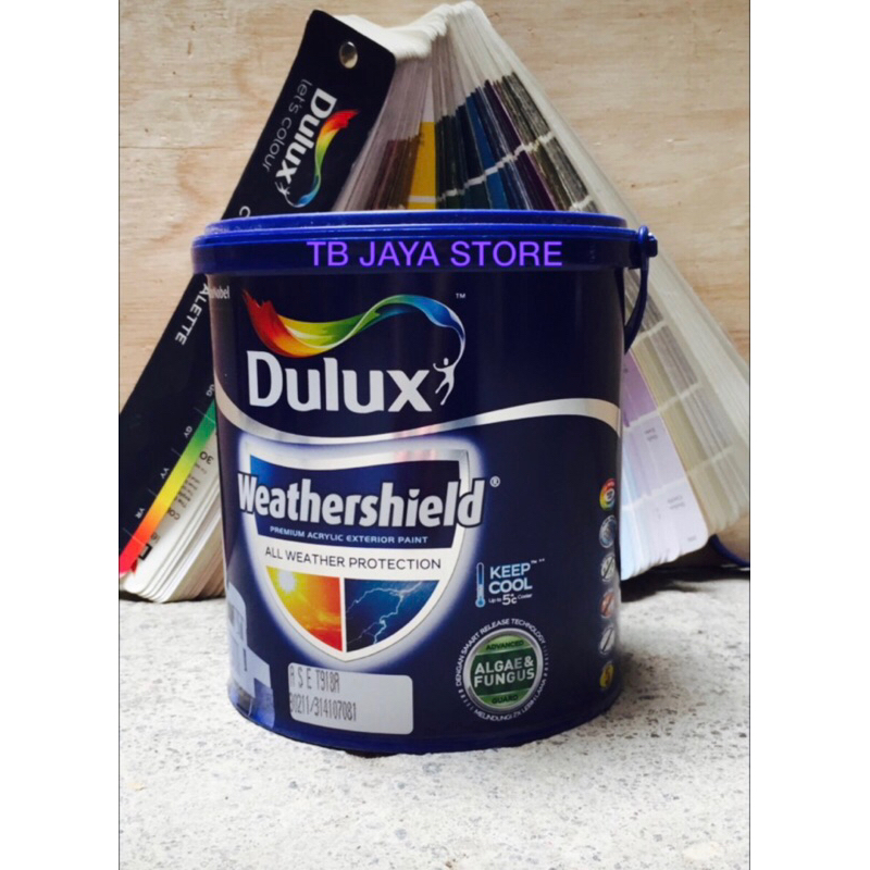 CAT DULUX WEATHERSHIELD CAT TEMBOK 2.5L GALANT GREY 40545M
