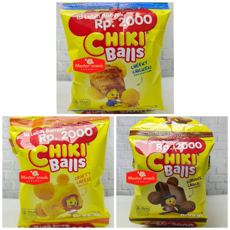 Chiki Balls 1 Renceng (1 Renceng isi 10 pcs)