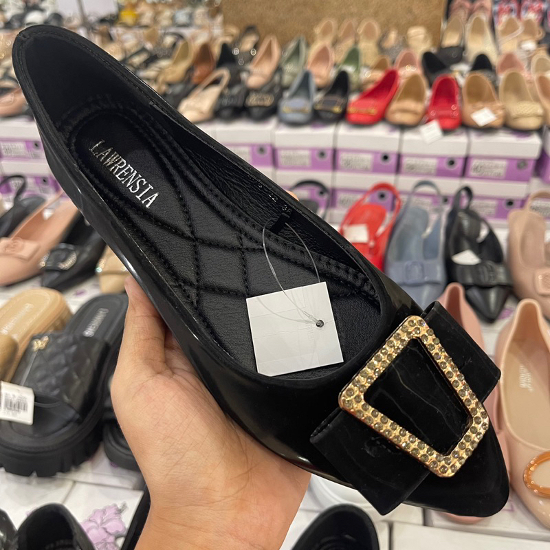 SEPATU FLAT WANITA TERBARU BRAND LAWRENSIA BY MATAHARI ORIGINAL