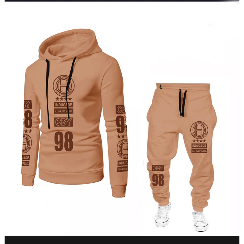 SETELAN COWOK HOODIE ONE SET PRIA INDUGEDE + CELANA JOGGER PANTS