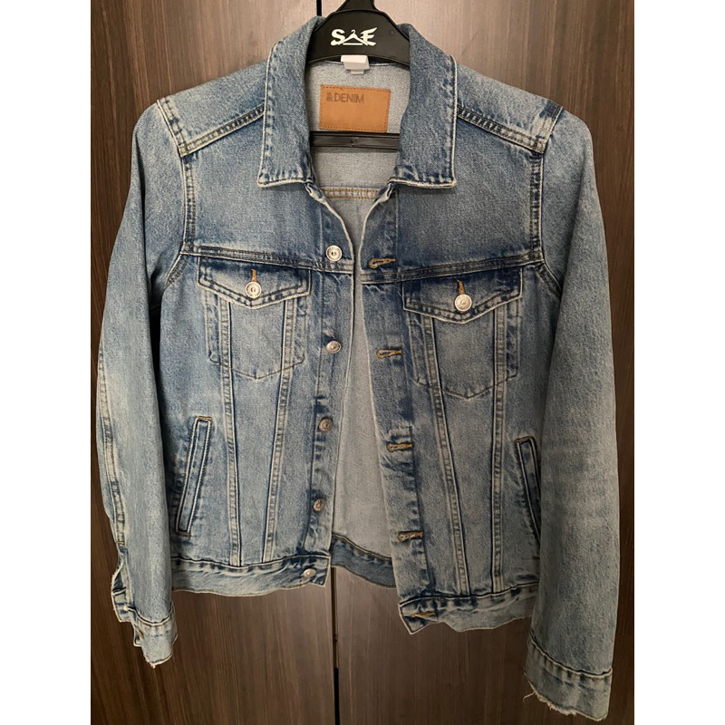 Denim Jacket Jaket Jeans H&M ( Preloved )