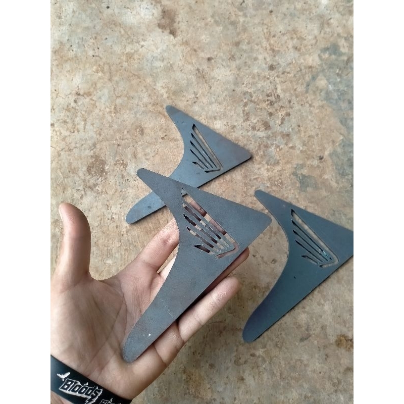 Manisan rangka depan CB GL GL 100 pemanis rangka depan siku