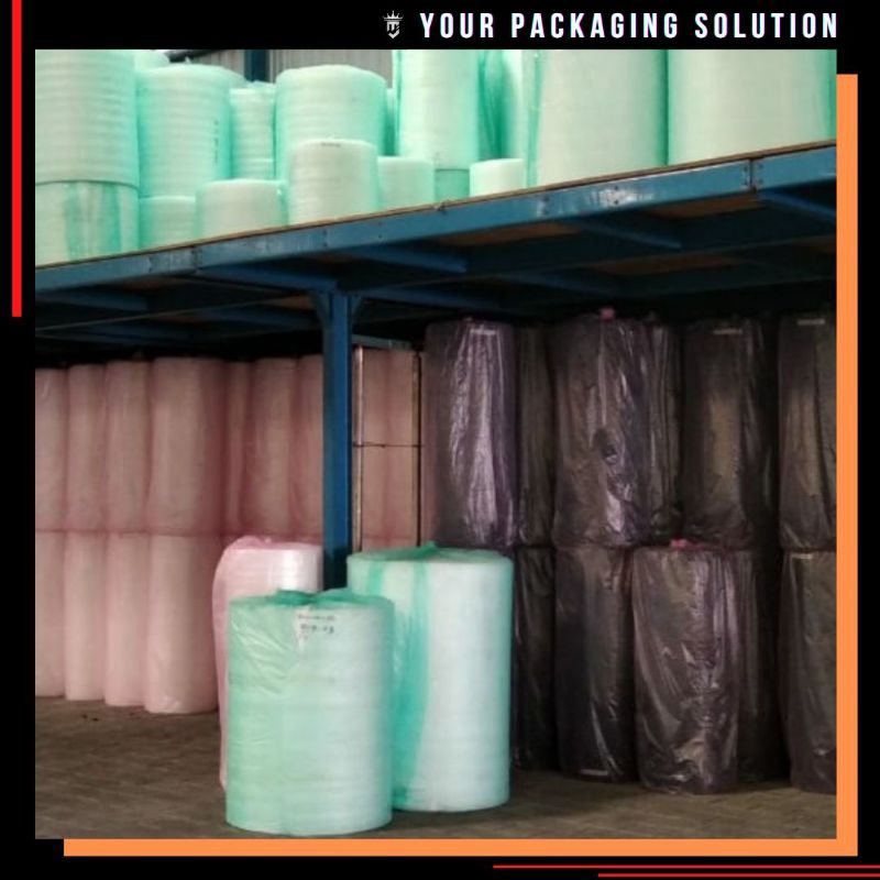 

BUBBLEWRAP 1 GULUNG (1.25M X 50M) • MIN 10ROLL