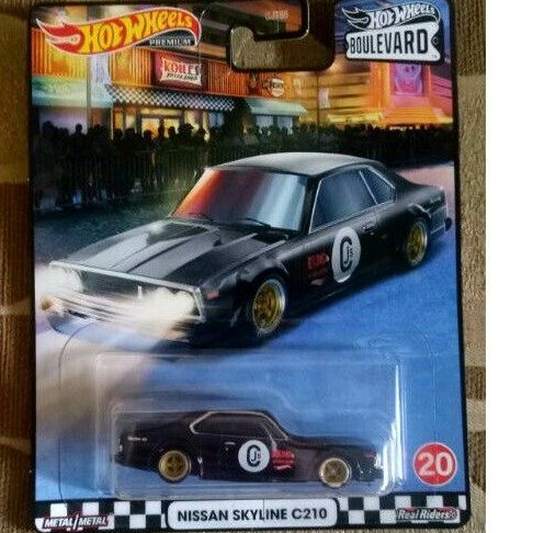 Hotwheels Premium Boulevard Nissan Skyline C210