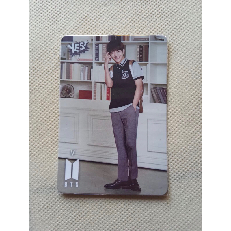 jual yescard taeyung bts