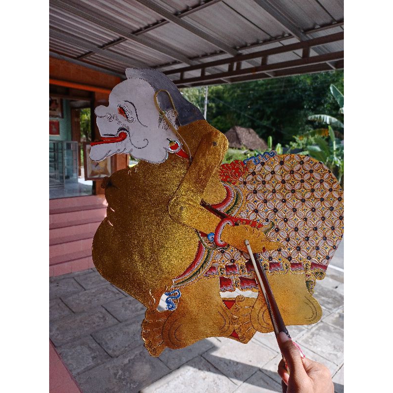 wayang kulit semar alusan
