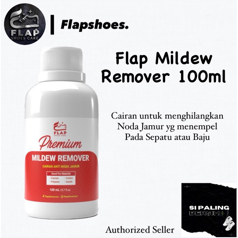 Flap Shoes Cairan Penghilang Noda Jamur pada Sepatu dan Baju