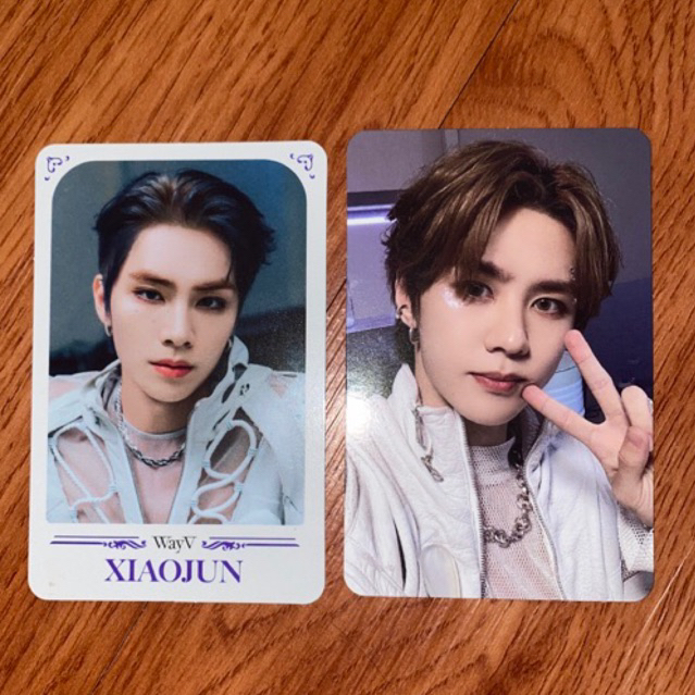 pc photocard trading card tc wayv md phantom ver B konsep concept xiaojun selca selfie kun