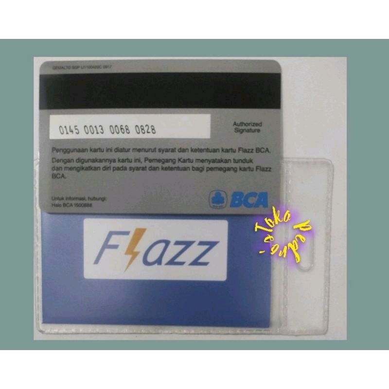 Flazz BCA Natal /Christmas Edition - HOLIDAY 2017 - SKATING POLAR BEAR ORI /Like eTOLL eMONEY Tapcash or Brizzi