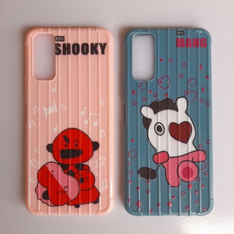 Vivo Y12S Case Softcase Koper Karakter Gambar Animasi Korea Army KPOP