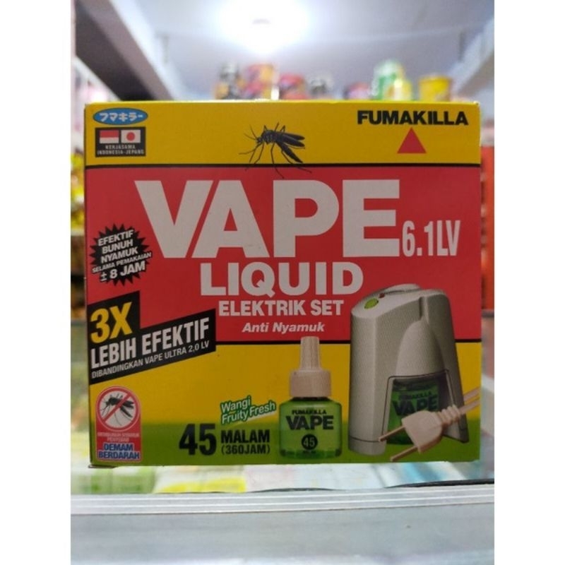 fumakilla vape anti nyamuk elektrik set