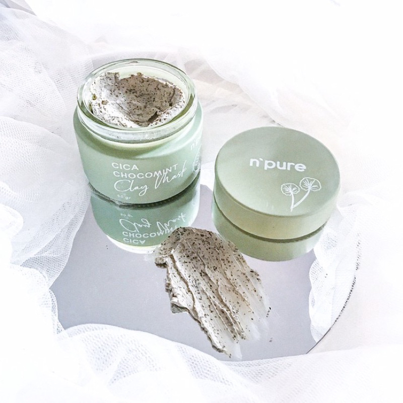 NPURE Clay Mask Centella Asiatica Chocomint 50gr